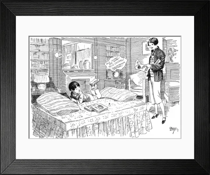 Framed Print : Intellectual child cynic by David Wilson