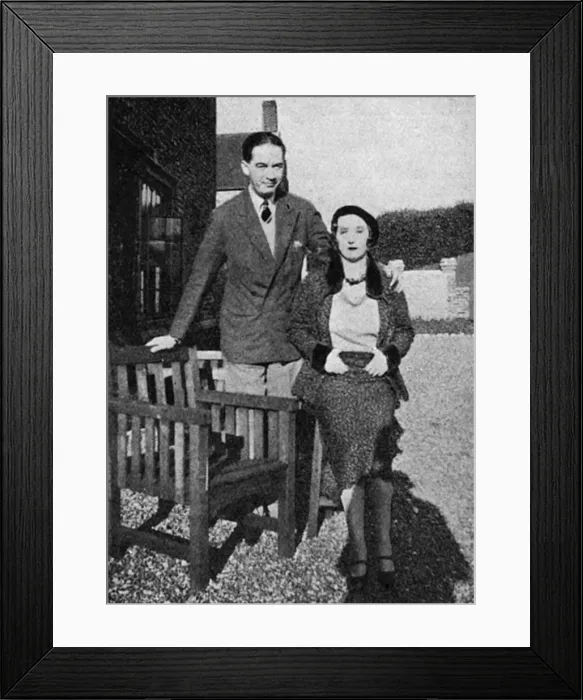 Framed Print : Mr Donald and Lady Idina Haldeman