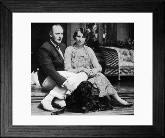 Framed Print : Crown Prince Olav of Norway and Princess Martha Framed Print : Crown Prince Olav of Norway and Princess Martha