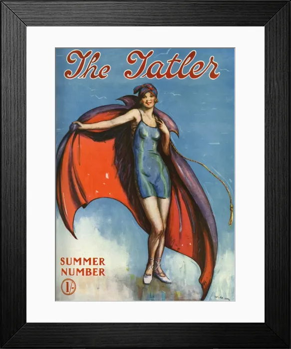 Framed Print : Tatler front cover, Summer Number 1927