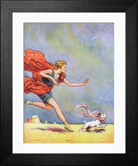 Framed Print : Bas de Soie by Harold Earnshaw