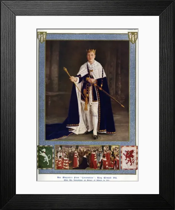 Framed Print : Scan 1. ILN Coronation (Edw VIII) number - Scan1