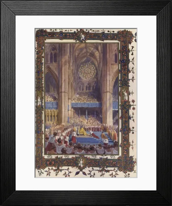 Framed Print : Scan 2. ILN Coronation (Edw VIII) number - Scan 2