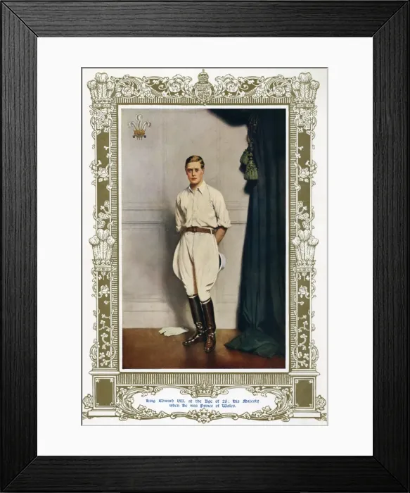 Framed Print : Scan 4. ILN Coronation (Edw VIII) number - Scan 4