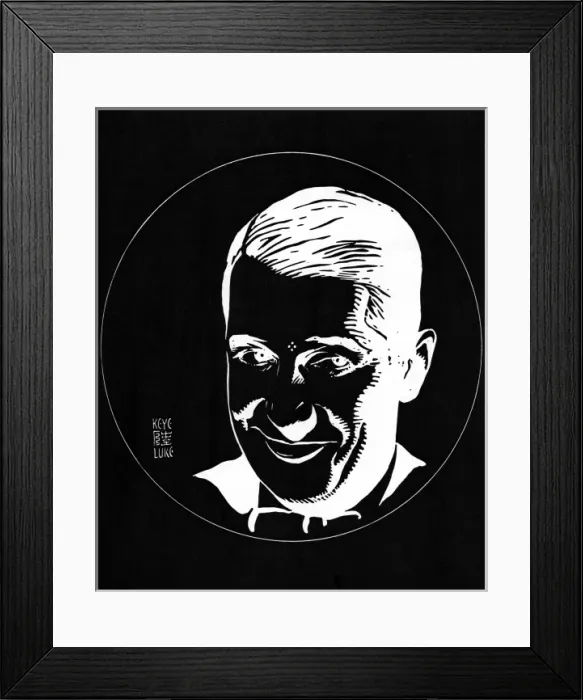 Framed Print : Maurice Chevalier by Keye Luke