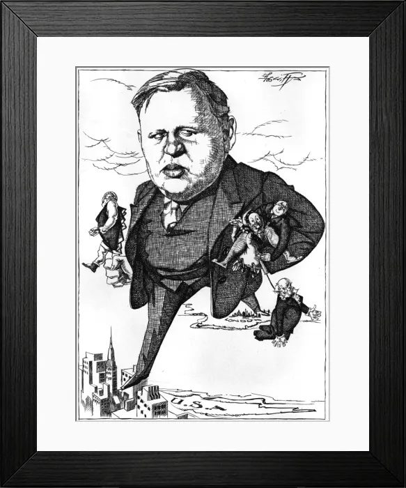 Framed Print : Charles Laughton by Sherriffs
