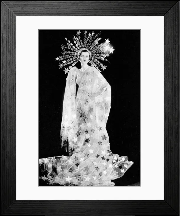 Framed Print : Mrs Charles Sweeny as Astrae the Star-Maiden Framed Print : Mrs Charles Sweeny as Astrae the Star-Maiden