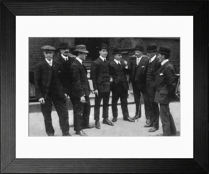 Framed Print : S. S. Californian officers and crew Framed Print : S. S. Californian officers and crew