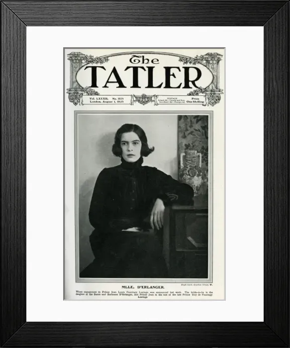 Framed Print : Liliane Beaument D Erlanger Framed Print : Liliane Beaument D Erlanger