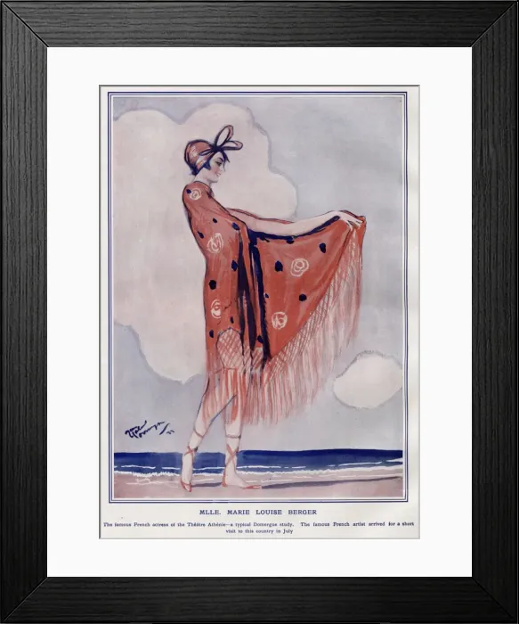 Framed Print : Marie Louise Berger Framed Print : Marie Louise Berger