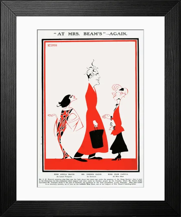 Framed Print : At Mrs Beams Again Framed Print : At Mrs Beams Again