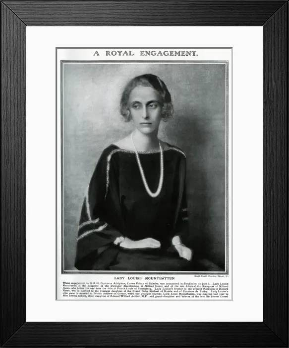 Framed Print : Lady Louise Mountbatten Framed Print : Lady Louise Mountbatten