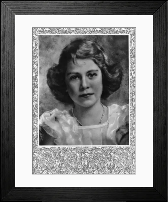 Framed Print : Princess Elizabeth, the Heir Presumptive Framed Print : Princess Elizabeth, the Heir Presumptive