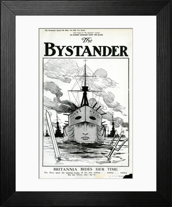Framed Print : Britiannia Bides Her Time Framed Print : Britiannia Bides Her Time
