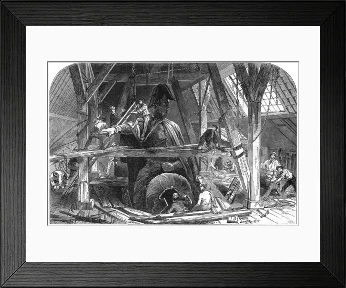Framed Print : Foundry with statue of Duke of Wellington Framed Print : Foundry with statue of Duke of Wellington