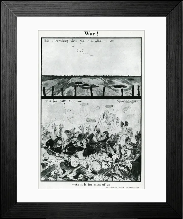 Framed Print : How WWI was fought Framed Print : How WWI was fought