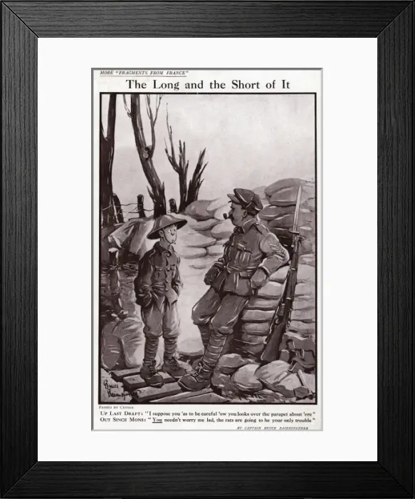 Framed Print : The long and short of it