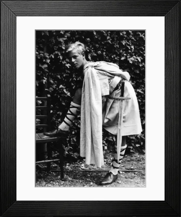 Framed Print : Prince Philip in costume for Macbeth Framed Print : Prince Philip in costume for Macbeth