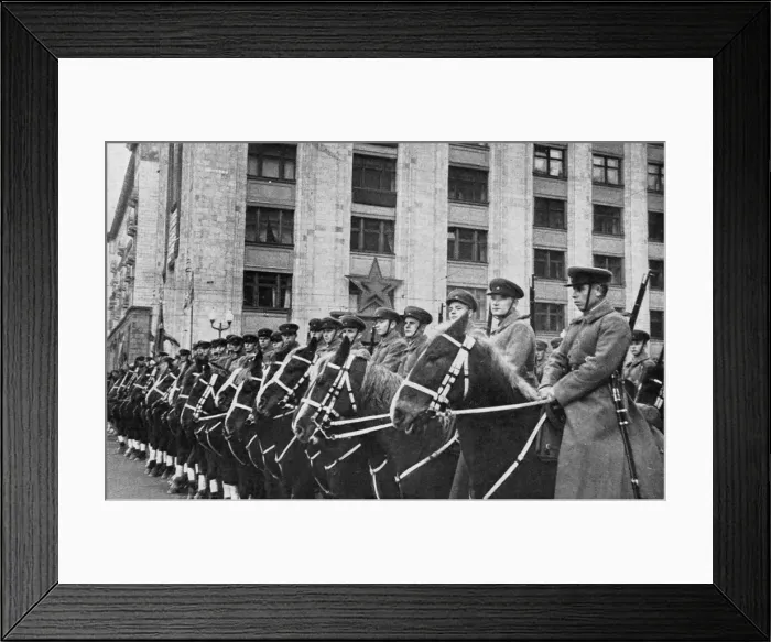 Framed Print : Russian Cavalry in Red Square, 1939 Framed Print : Russian Cavalry in Red Square, 1939
