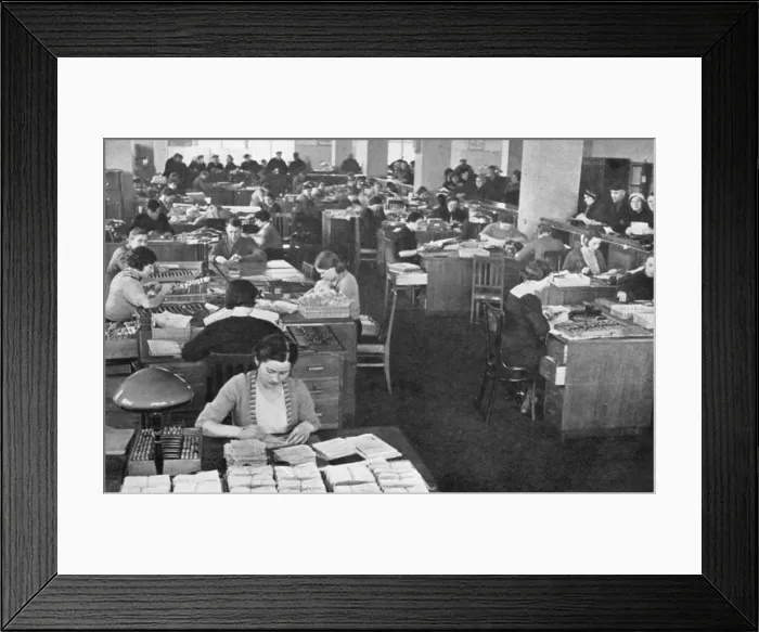 Framed Print : State Bank of the USSR, 1939