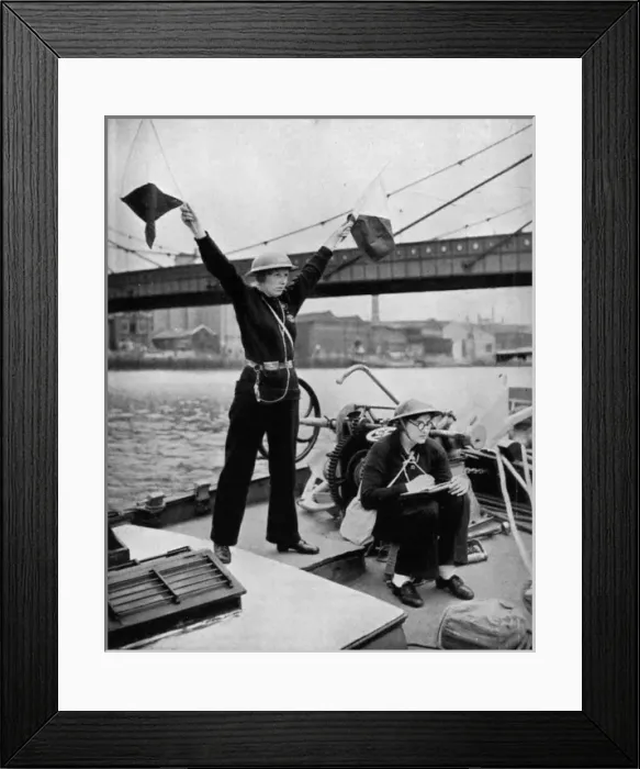 Framed Print : Sea Ranger Girls, 1939 Framed Print : Sea Ranger Girls, 1939