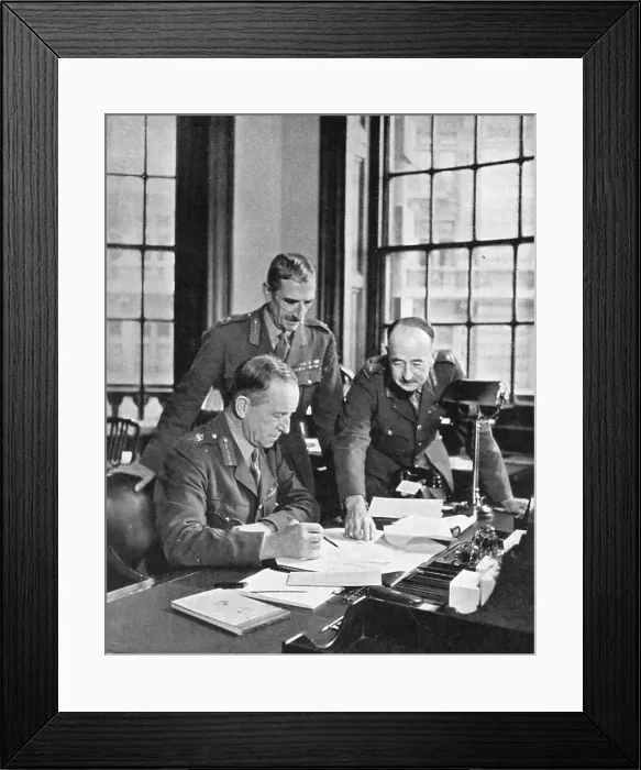 Framed Print : Quartermaster General - Sir Walter Venning, 1939