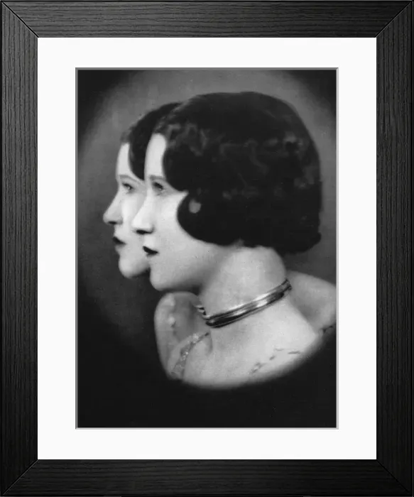 Framed Print : The Ruthven Twins Framed Print : The Ruthven Twins