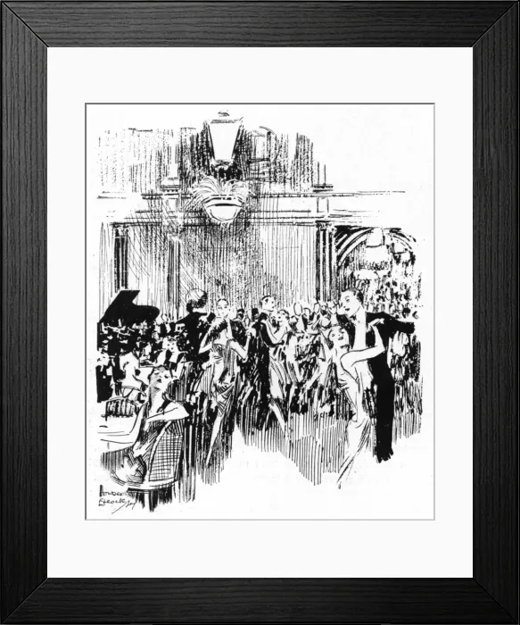 Framed Print : Evening at the Savoy Framed Print : Evening at the Savoy