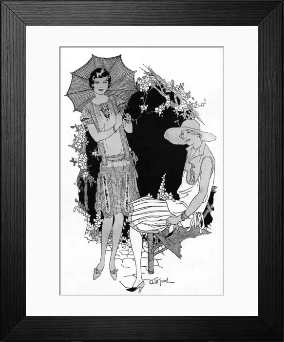Framed Print : Fashions for 1927 Framed Print : Fashions for 1927