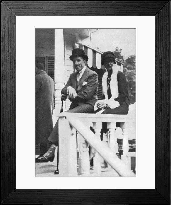 Framed Print : King Alfonson XIII at Ranelagh