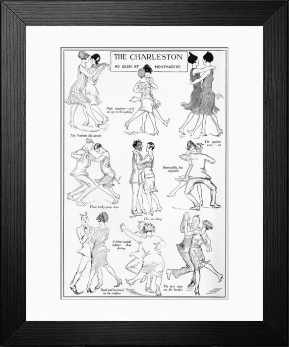 Framed Print : The Charleston by Rose le Quesne Framed Print : The Charleston by Rose le Quesne