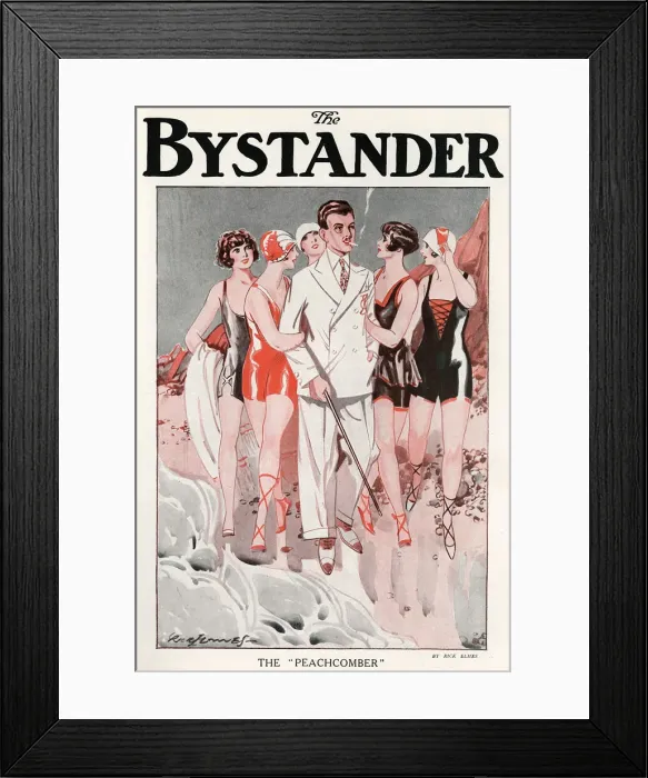 Framed Print : The Peachcomber by Rick Elmes Framed Print : The Peachcomber by Rick Elmes