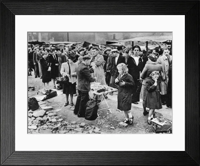 Framed Print : Petticoat Lane haberdasher Framed Print : Petticoat Lane haberdasher