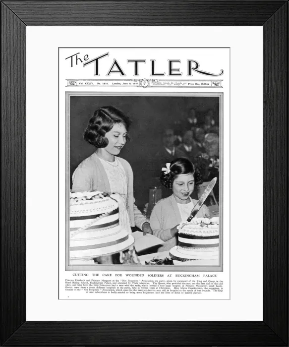 Framed Print : The Not Forgotten Royal Tea Party, 1937 Framed Print : The Not Forgotten Royal Tea Party, 1937