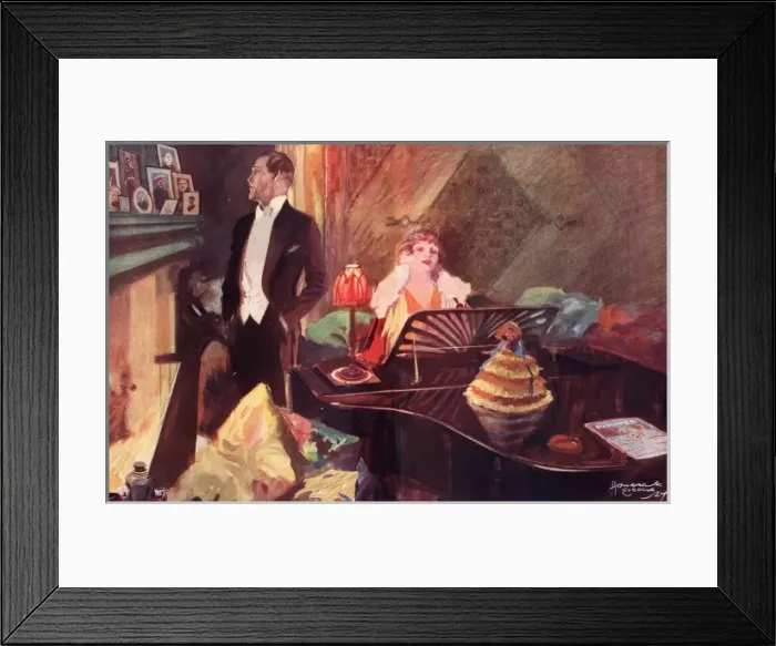Framed Print : Chorus Gentlemen by Howard K. Elcock Framed Print : Chorus Gentlemen by Howard K. Elcock