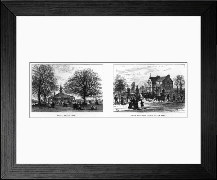 Framed Print : Small Heath Park