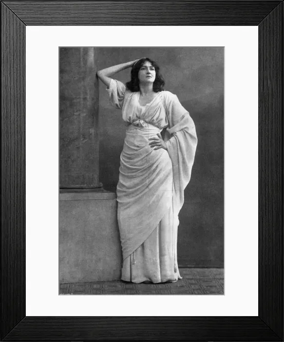 Framed Print : Miss Maud Jefferies, 1895