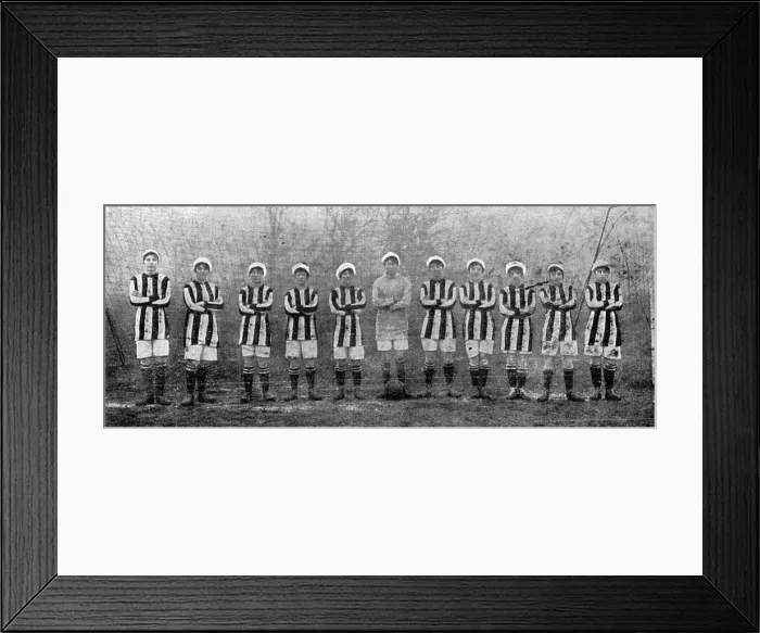 Framed Print : A womens war workers football team, 1918 Framed Print : A womens war workers football team, 1918