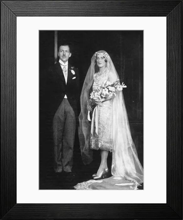 Framed Print : Wedding of Captain Cunningham Reid and Lady Mary Ashley Framed Print : Wedding of Captain Cunningham Reid and Lady Mary Ashley