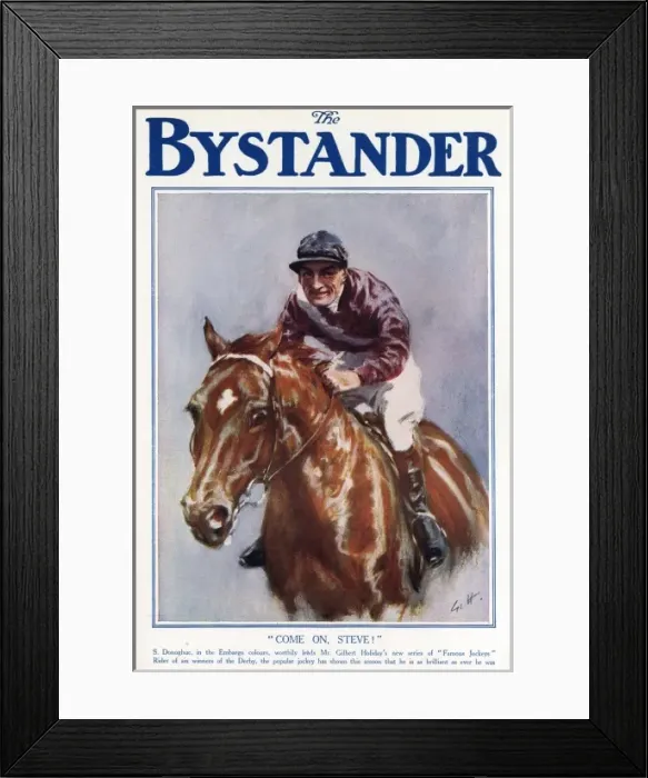 Framed Print : Jockey, Steve Donoghue Framed Print : Jockey, Steve Donoghue