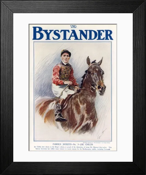 Framed Print : Famous jockeys - Joe Childs Framed Print : Famous jockeys - Joe Childs