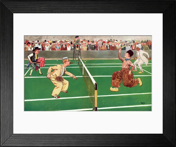 Framed Print : Brighter Wimbledon by Alfred Leete Framed Print : Brighter Wimbledon by Alfred Leete