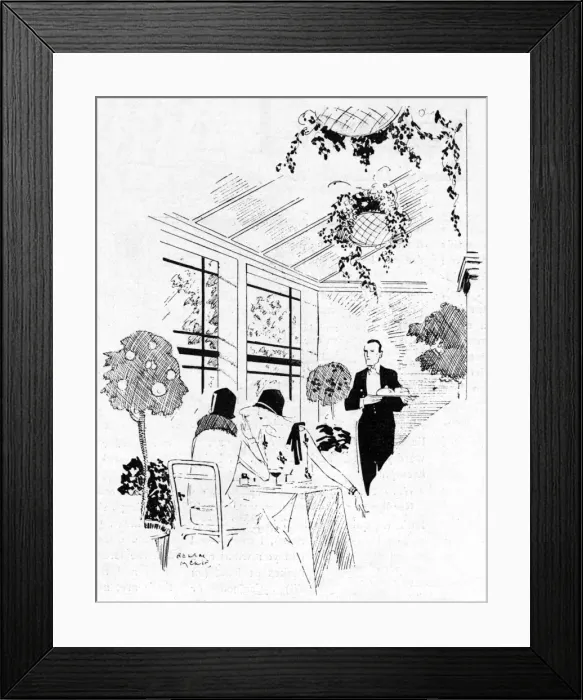 Framed Print : Ladies Army and Navy Club Framed Print : Ladies Army and Navy Club