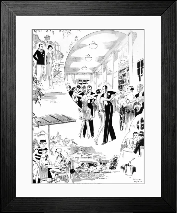 Framed Print : The Gay Round at Roehampton Framed Print : The Gay Round at Roehampton