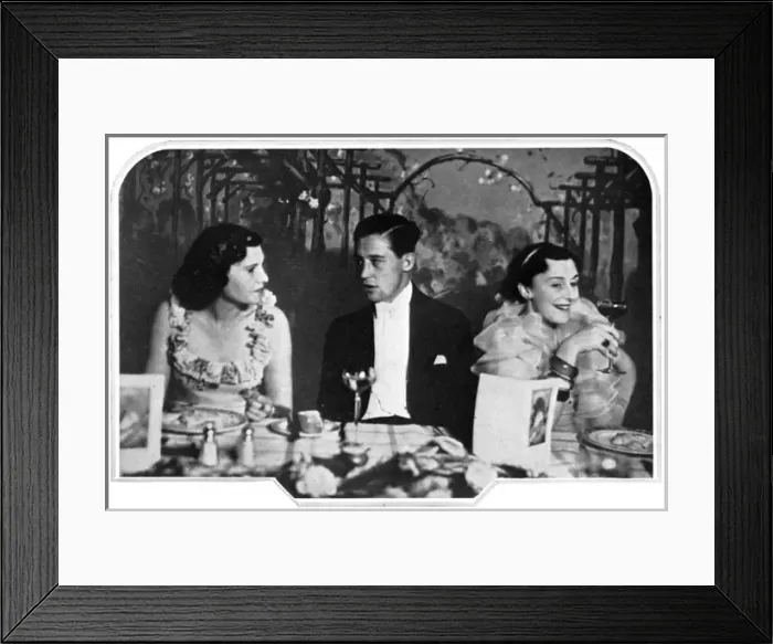 Framed Print : Roger Bushell at Club Dinner Framed Print : Roger Bushell at Club Dinner