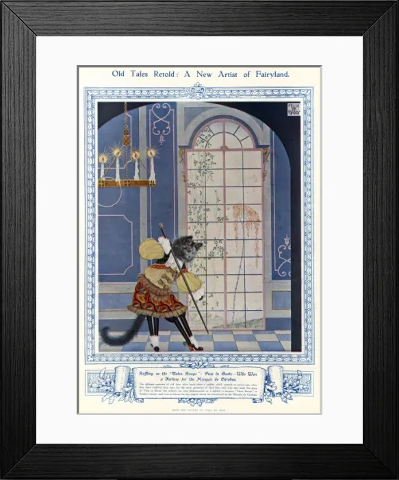 Framed Print : Puss in Boots Framed Print : Puss in Boots