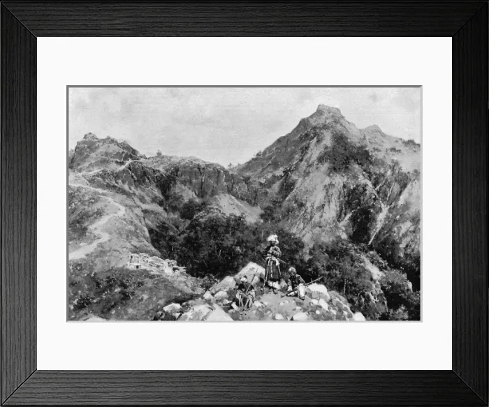 Framed Print : Fighting on the Indian Frontier: the Tirah Expedition, 1897 Framed Print : Fighting on the Indian Frontier: the Tirah Expedition, 1897