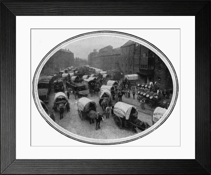 Framed Print : Mitchells and Butlers Brewery