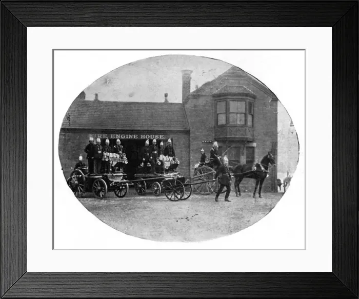 Framed Print : Mitchells and Butlers Brewery fire engine Framed Print : Mitchells and Butlers Brewery fire engine