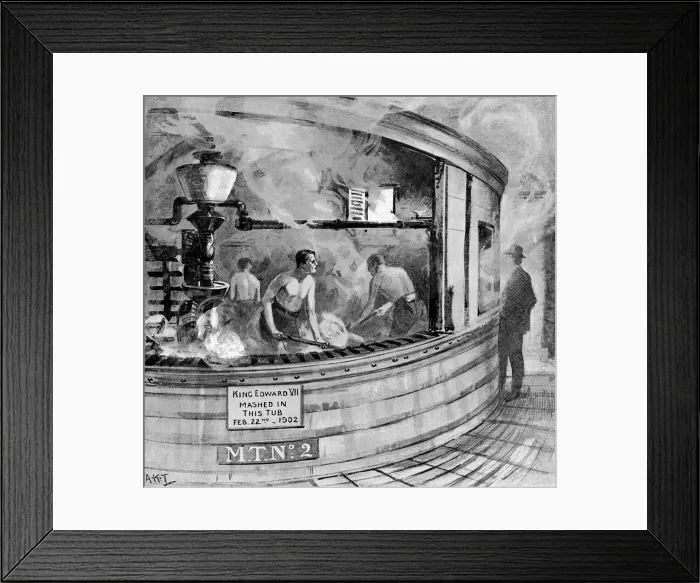 Framed Print : Bass Brewery Mash-tub Framed Print : Bass Brewery Mash-tub